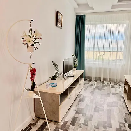 Aqua Vista Aruba Frontala La Mare - Parcare Privata Apartment