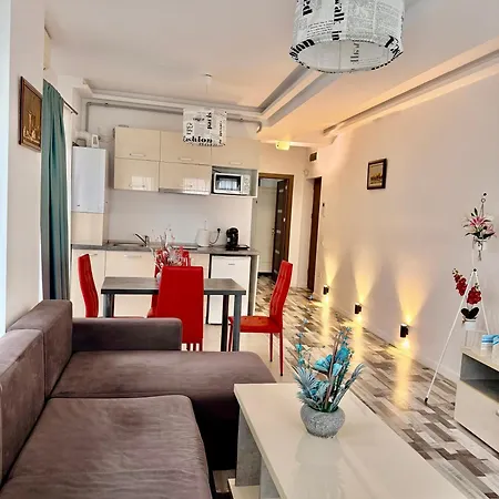 Apartment Aqua Vista Aruba Frontala La Mare - Parcare Privata