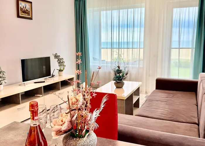 Aqua Vista Aruba Frontala La Mare - Parcare Privata