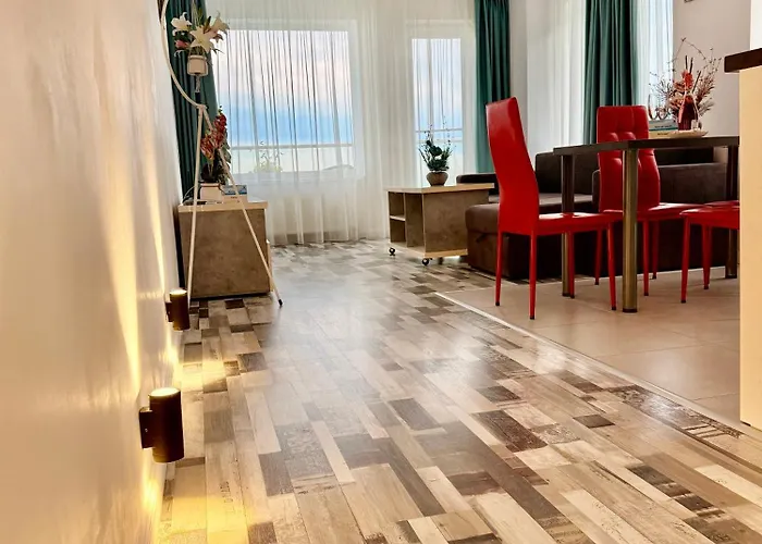 Aqua Vista Aruba Frontala La Mare - Parcare Privata