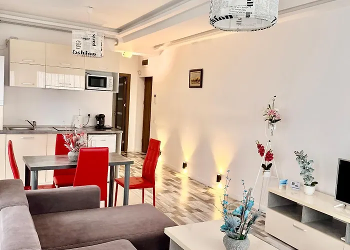 Aqua Vista Aruba Frontala La Mare - Parcare Privata Διαμέρισμα Mamaia