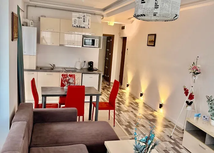 Aqua Vista Aruba Frontala La Mare - Parcare Privata * Mamaia