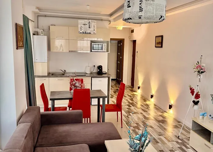 Aqua Vista Aruba Frontala La Mare - Parcare Privata * Mamaia